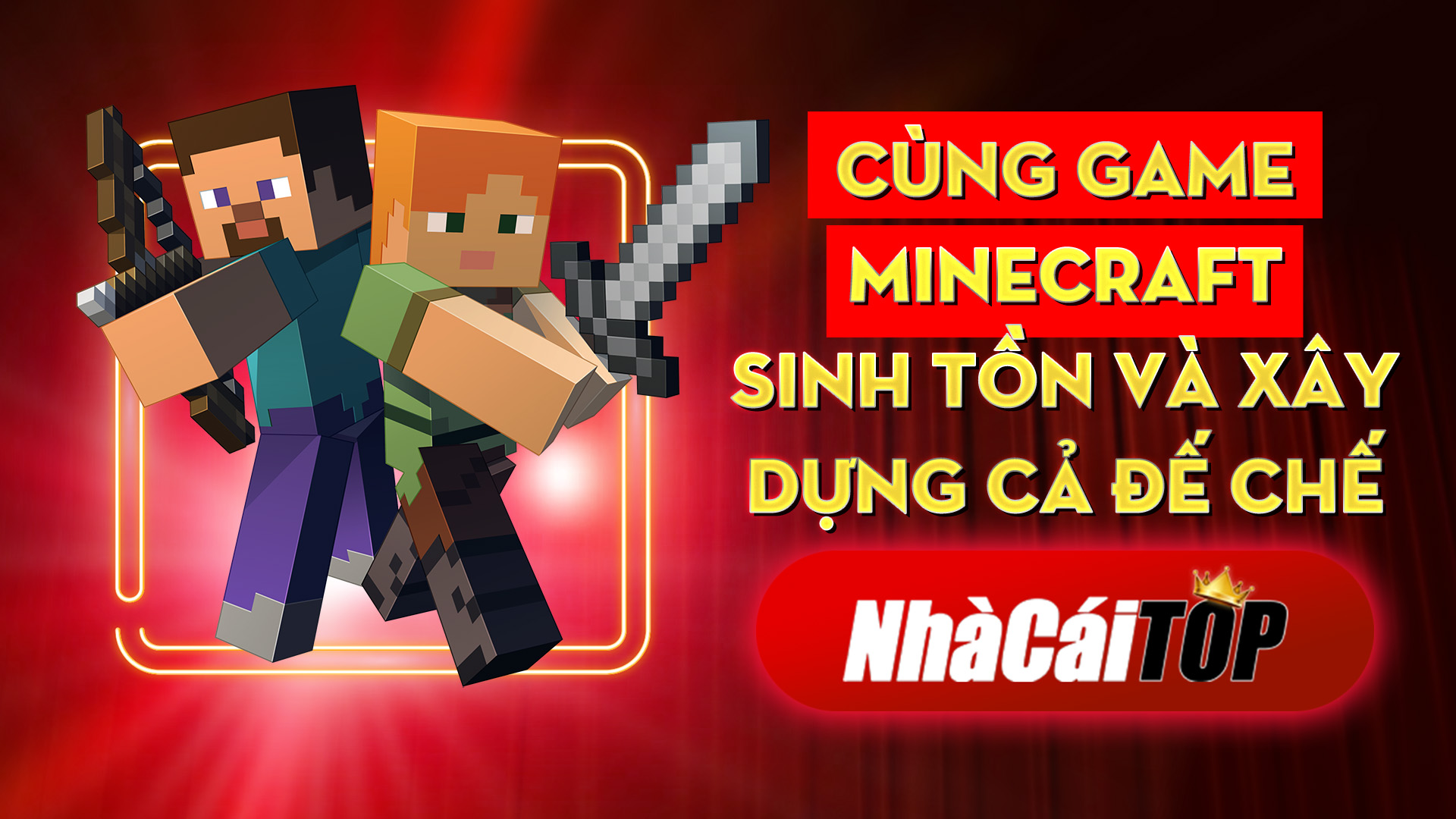 334 Cung Game Minecraft Sinh Ton Va Xay Dung Ca Dje Che