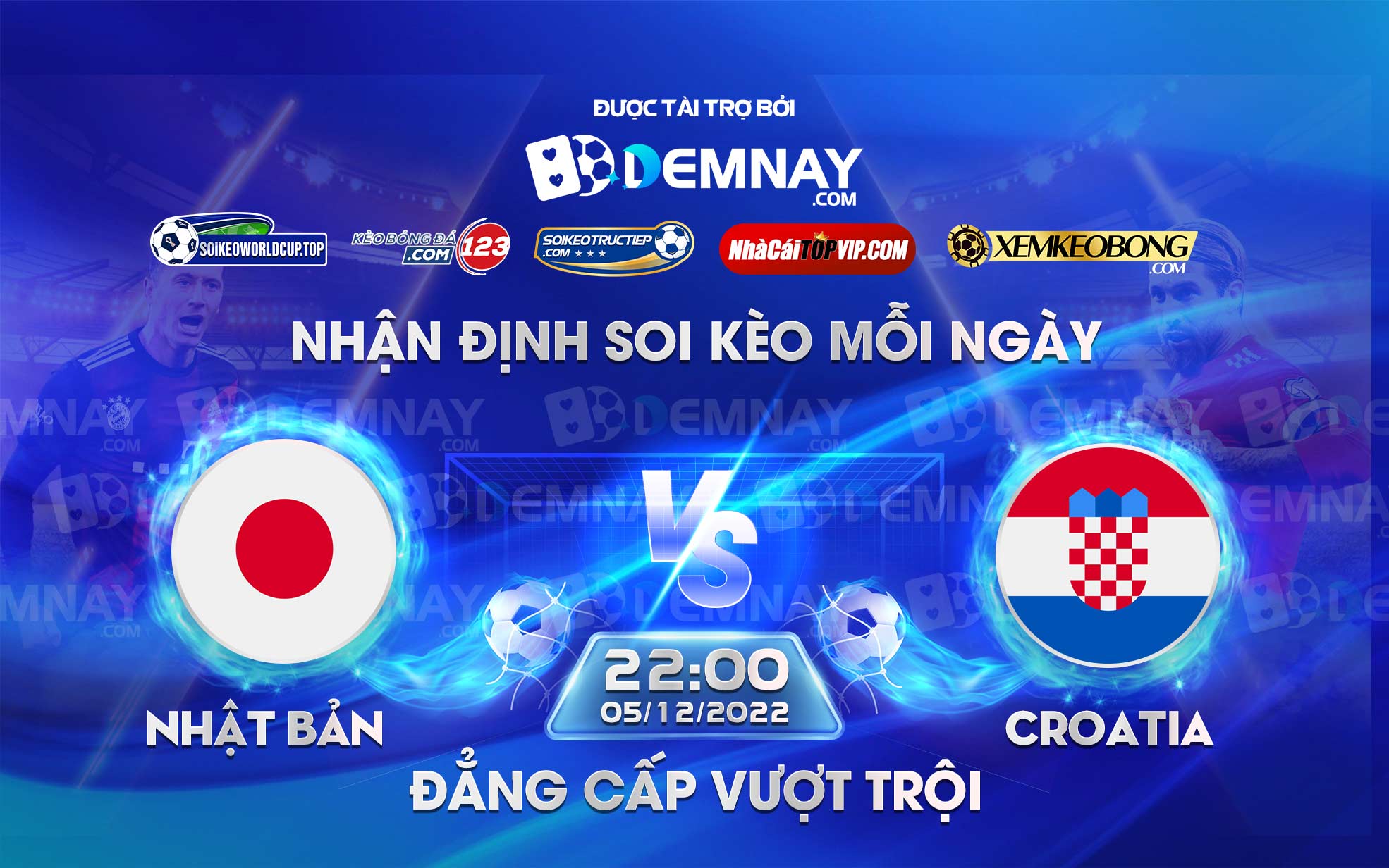 Tip soi kèo trực tiếp Nhật Bản vs Croatia – 22h00 ngày 05/12/2022 – World Cup 2022